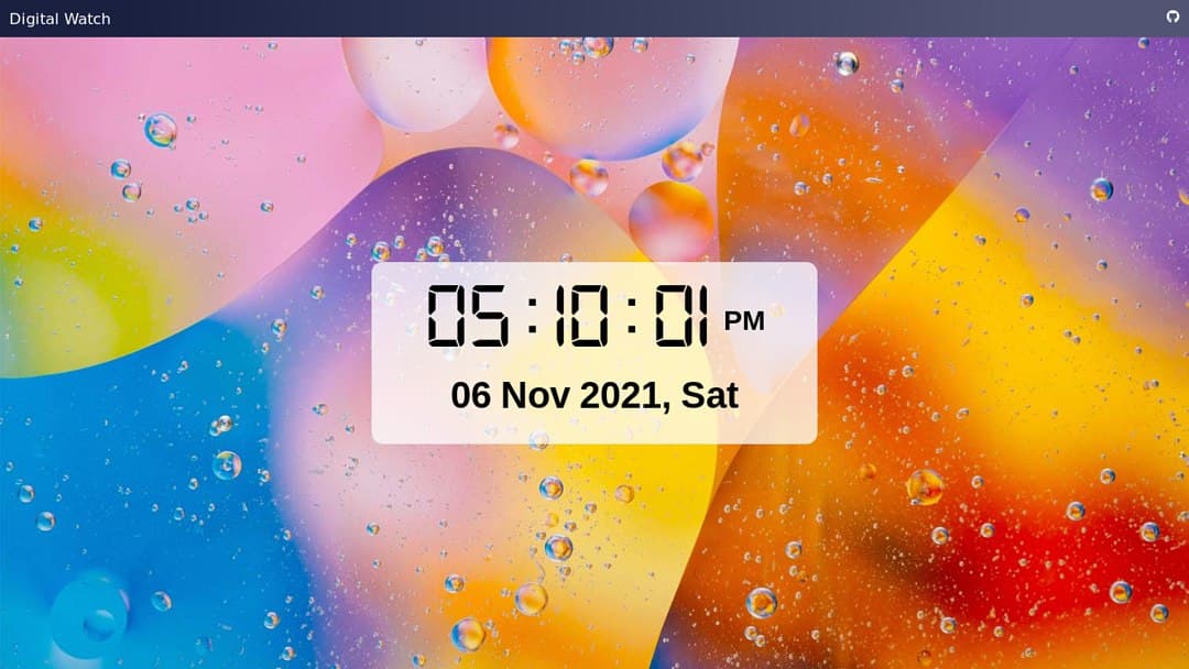 DigitalClock